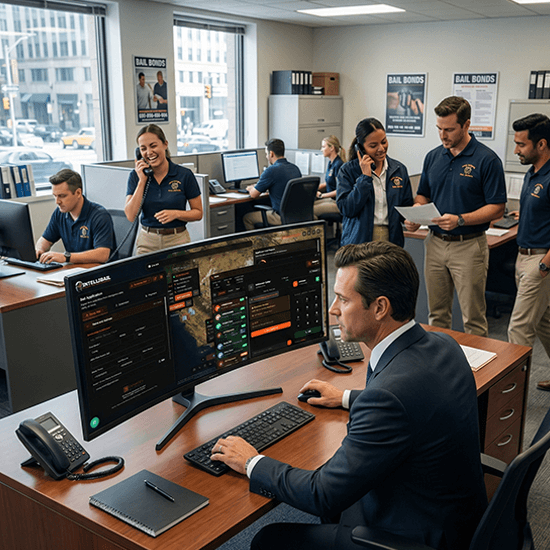 IntelliBail Insight retail bail platform dashboard